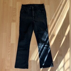Black mother jeans
